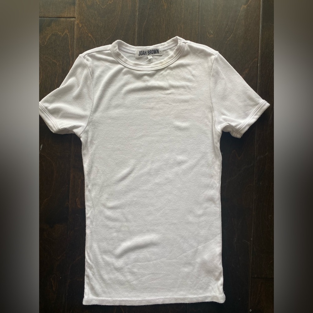 Joah Brown XS Ribbed T Shirt